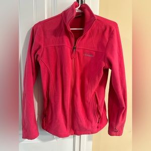 Pink Columbia Fleece Jacket.